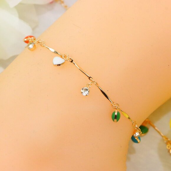 Minimalist Anklet, Sleek & Modern Design, Women’s Fashion, YC110148-A - Picture 6 of 10